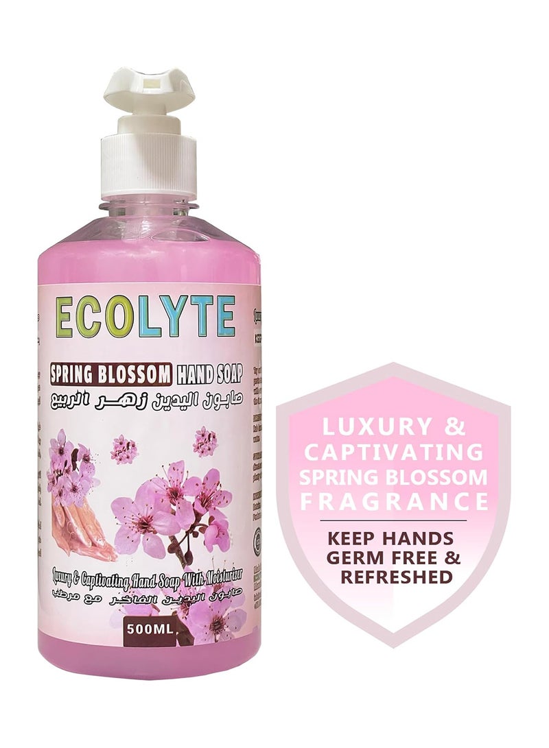 Ecolyte+ Spring Blossom Hand Soap 500ml - Image 2